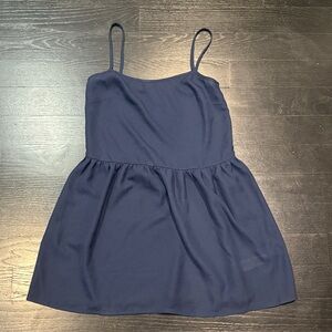 Navy Blue Girls Dress